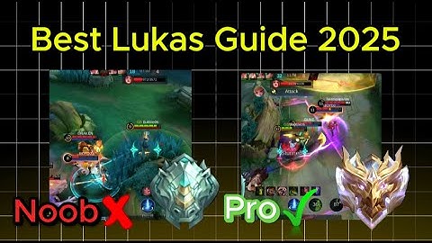 Here are some tips to avoid being a NOOB Lukas...