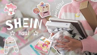 انبوكسنغ 📦 مشترياتي من شي ان SHEIN ☆ فتح تابلت رسم☆ فلوق بازار انمي 🌷 …… الخ