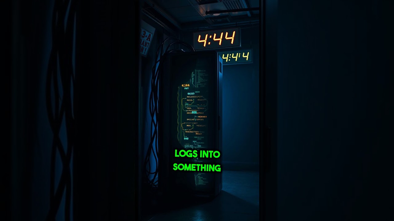 Haunted Server Sends Creepy Messages at 4 44 AM Unknown sys Mystery 