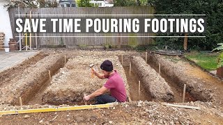 How We Pour Footings and set levels accurately screenshot 4