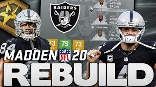 We're back with another madden 20 realistic rebuild and it's of the
oakland raiders! derek carr antonio brown start off their duo season
in this rebu...