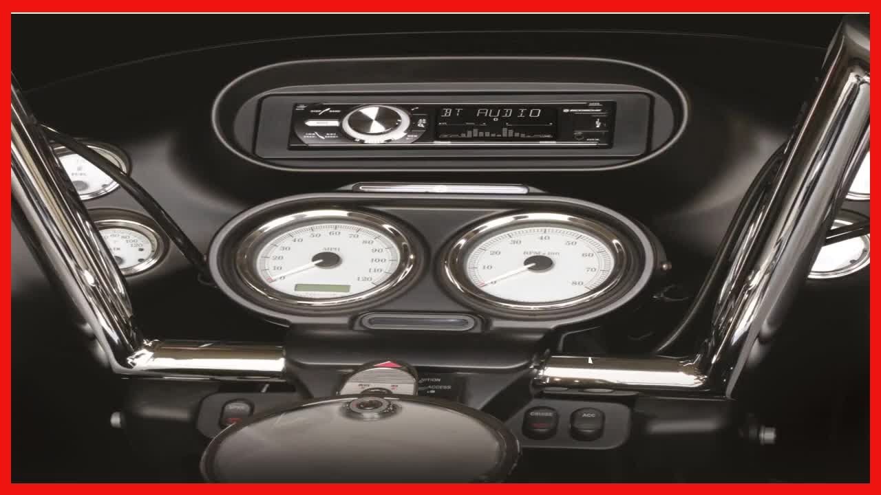 Dash Iso Scosche HD7000AB Compatible with 1996-13 Harley Davidson ISO DIN Dash ...