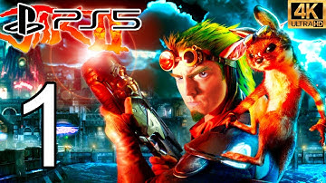 JAK 2 PS5 Gameplay Walkthrough part 1 FULL GAME 4K 60FPS - No Commentary