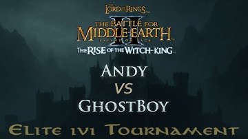 Andy vs GhostBoy | Bo5 | Upper Bracket Round 1 – RotWK Elite 1v1 Tournament 2025