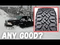Goodyear Wrangler DuraTrac All-Terrain/Off-Road Winter Tire Review | My RAM 1500 Snow Tire Choice 👍