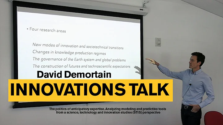 Innovations talk: David Demortain