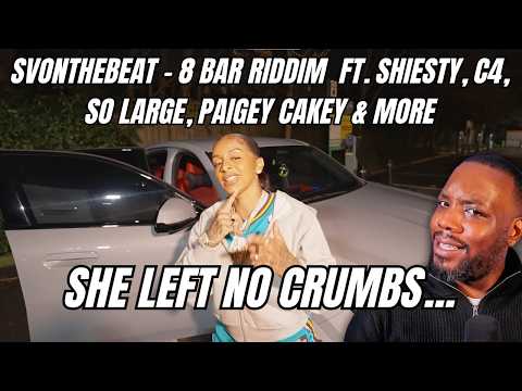 SVOnTheBeat – 8 Bar Riddim ft. Shiesty, C4, So Large, Paigey Cakey & More (GRIME REACTION)