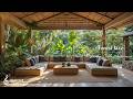 Soft Morning Wooden Jazz | Tranquill Jazz Melody with Soft Forest Living Room for Relax & Work