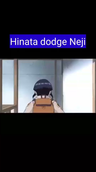 Hinata dodge Neji | Naruto #Shorts