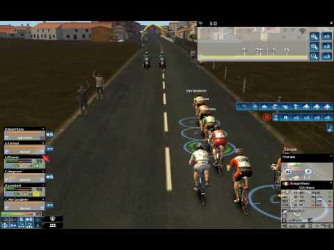 Pro Cycling Manager 2009 - Sprint (tutorial) [Eng]