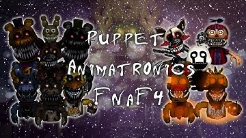 [ Speed Edit | FNAF ] Making Puppet Animatronics FNaF 4