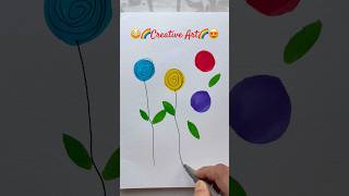 Cutest Creative Art Ideas 💡🌈 #art #creative #painting #acrylic #viral #kids #shorts