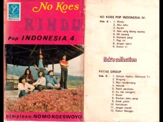 No Koes  Pop Indonesia vol. 4 | Rindu class=