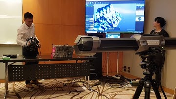 [3DMASTER] Video vận hành máy scan 3d MetraSCAN 750,