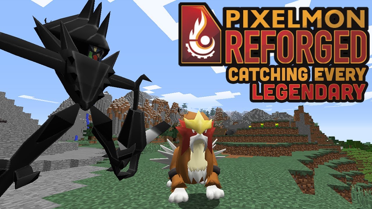 Pixelmon легендарные