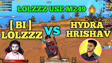 Bi team vs Hydra hrishav vs Hydra alpha 🔥 full intense fight in the last zone | Pubg emulator