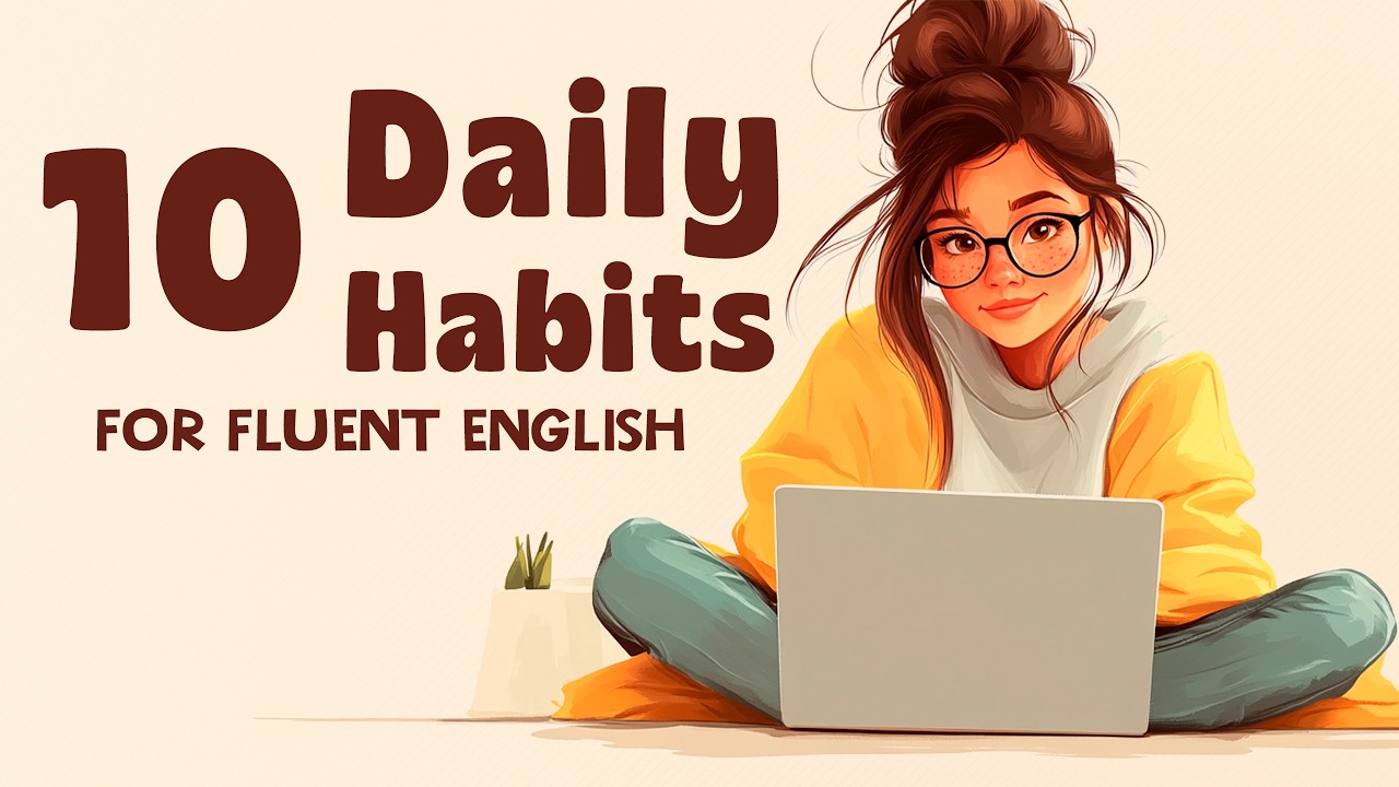 Improve Your English Fluency Every Day with These 10 Simple Daily Habits | English Learning Podcast
