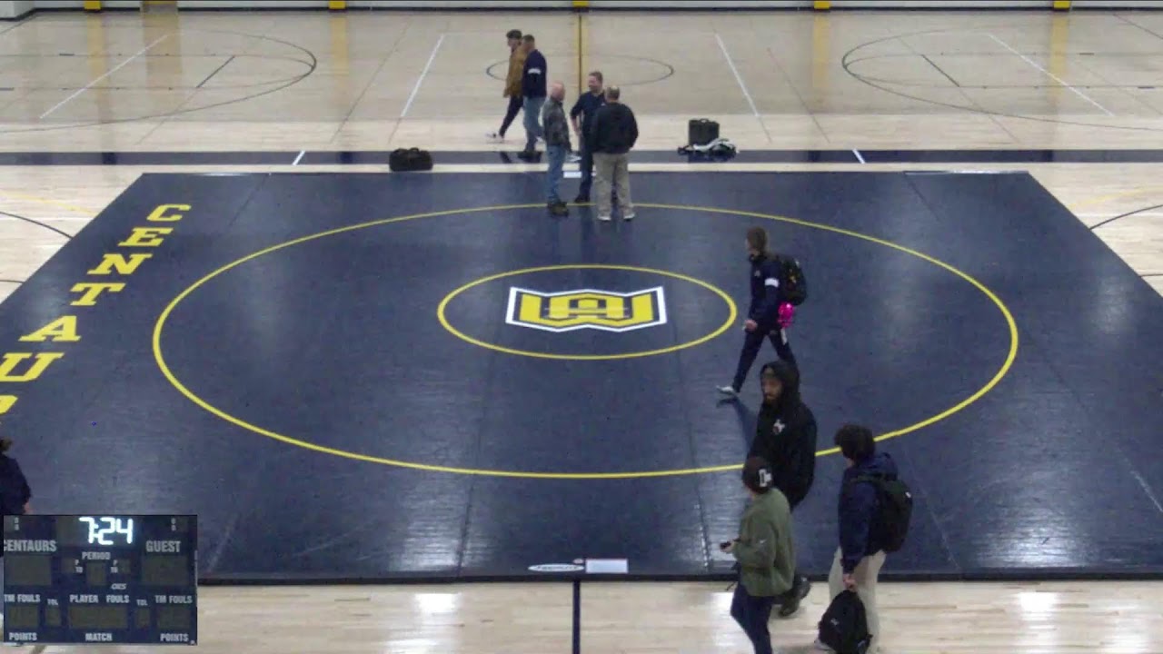 The Woodstock Academy vs Bacon Academy Mens Varsity Wrestling