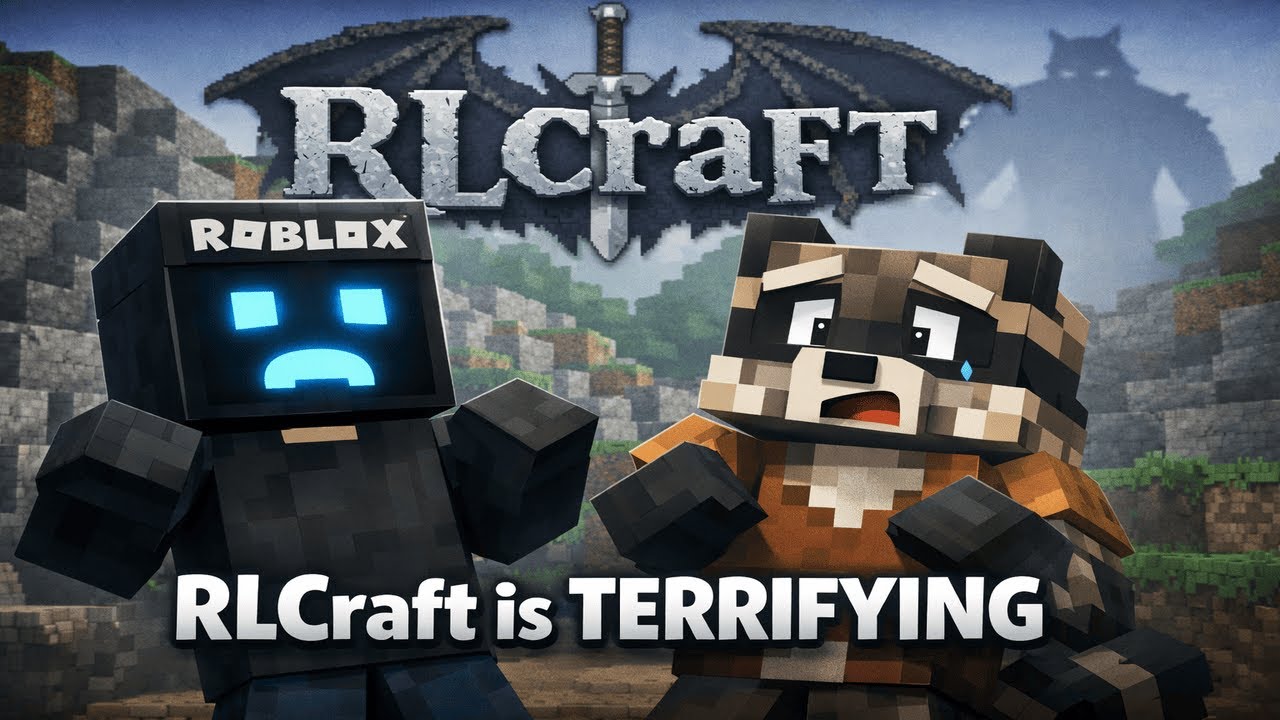 RLCraft is IMPOSSIBLE: Trying to Survive Day 1 💀 (Hardest Minecraft Mod ...