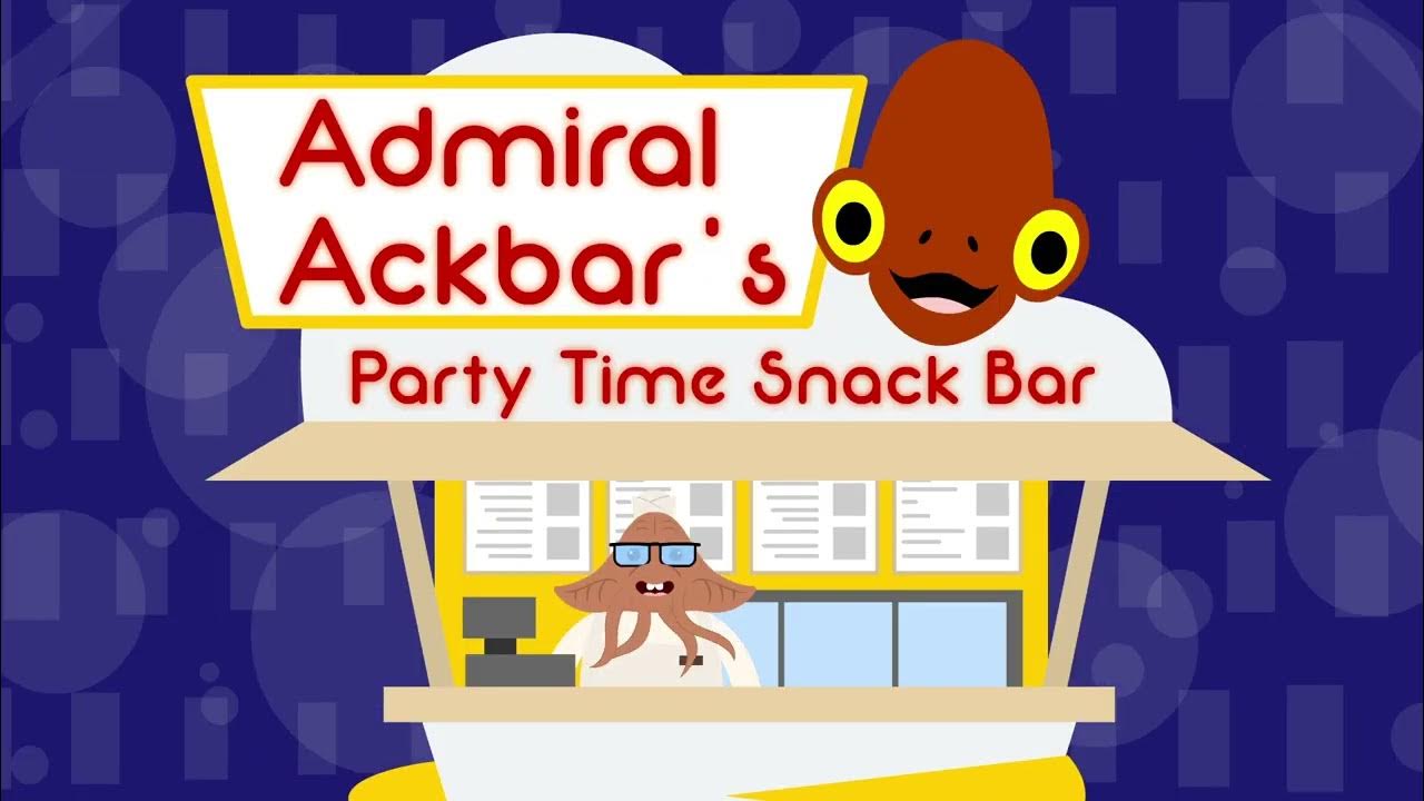 Admiral Ackbar's PartyTime Snack Bar - Parry Gripp - animation by Nathan Mazur Admiral Ackbar's PartyTime Snack Bar - Parry Gripp - animation by Nathan Mazur