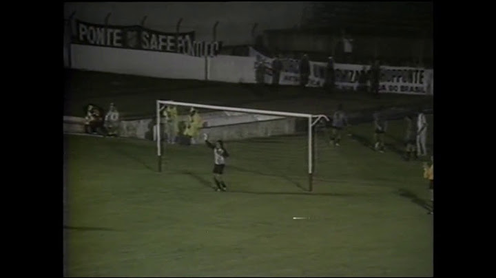 Ponte Preta 1 x 1 Náutico - Série B 1988