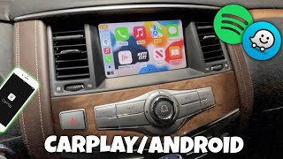 Apple CarPlay & Android Auto for Nissan Patrol 2010-2021