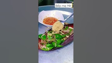 Gỏi vịt hoa chuối thanh mát ai ăn cũng mê