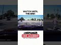 What would you do if this was you? #caraccident #carcrashvids #dashcam