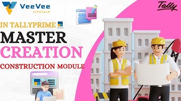 Tally Prime Master Creation for Construction | Builders Must Watch! | Tamil