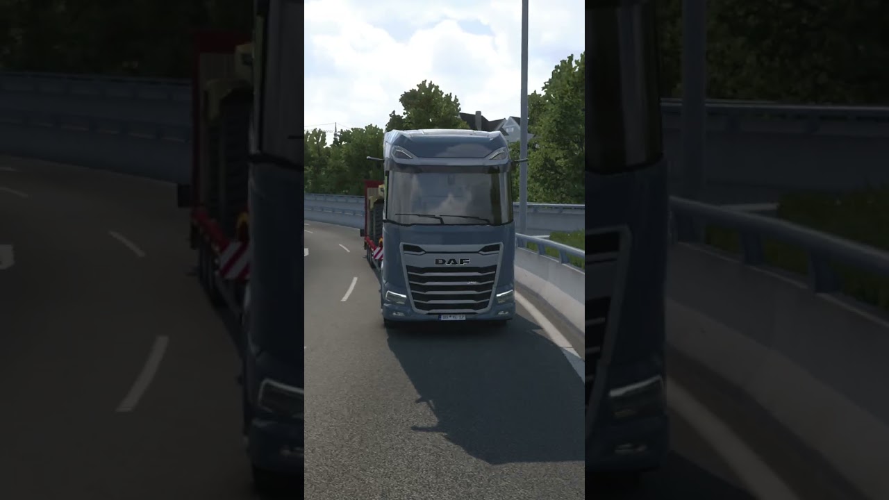 Hauling a 15t Wheel Loader from Dortmund to Cologne! Heavy cargo, tight roads, smooth driving 