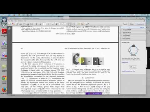 Performance Evaluation Methodology for Historical Document Image Binarization