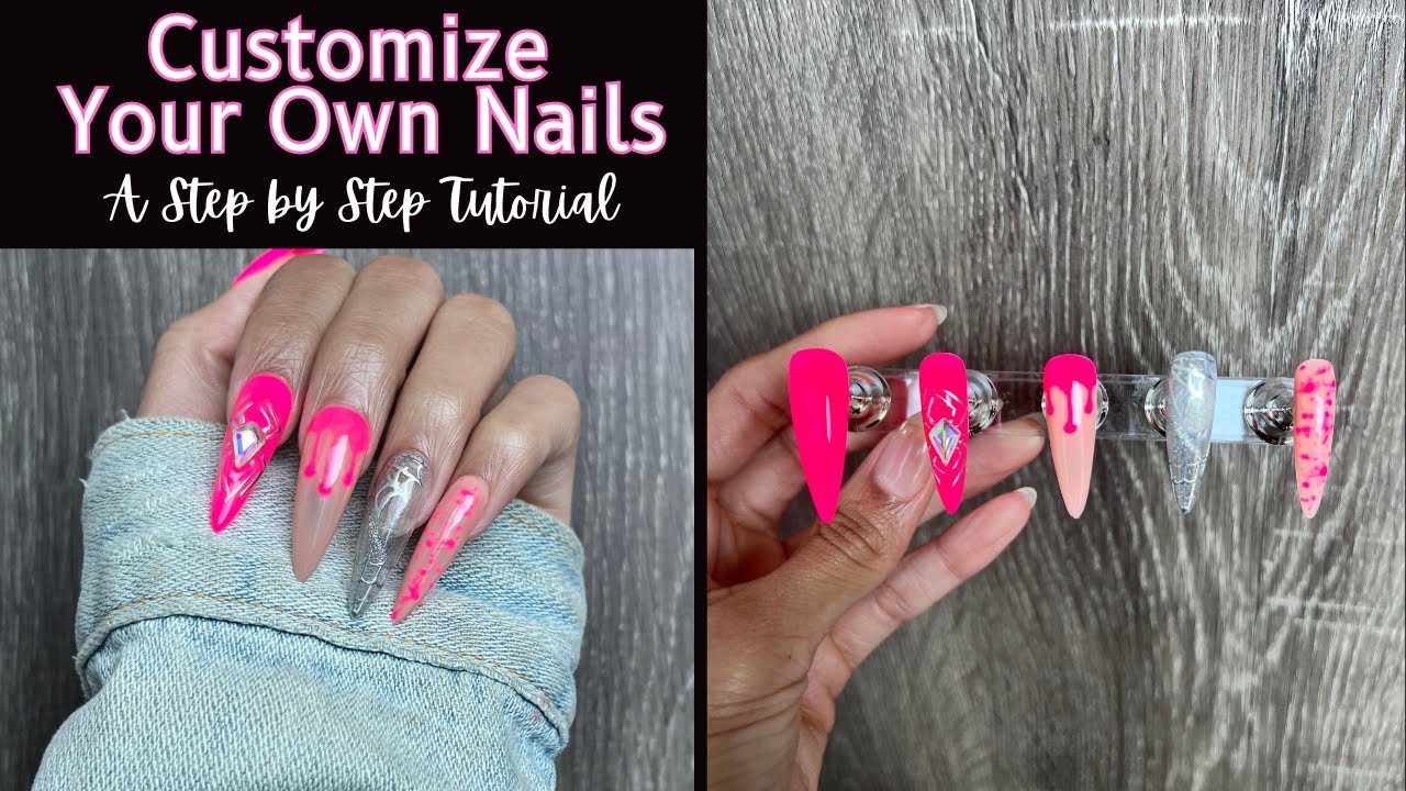 How To Make Custom Press On Nails How to Make Your Own Press-on Nails AT HOME | Ft. Born Pretty Review