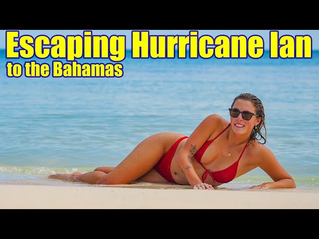 Escaping Hurricane Ian to the Bahamas