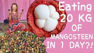 Girl Eats 20 Kilograms Of Mangosteen In 1 Day