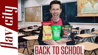 Back To School Grocery Haul - The Healthiest Snacks \& Foods For Your Kids