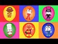 アンパンマン動画 アニメ - 風船で色を学ぶ - 面白いアニメ - 子供向けアニメ - 赤ちゃん泣き止む！【アンパンマン】