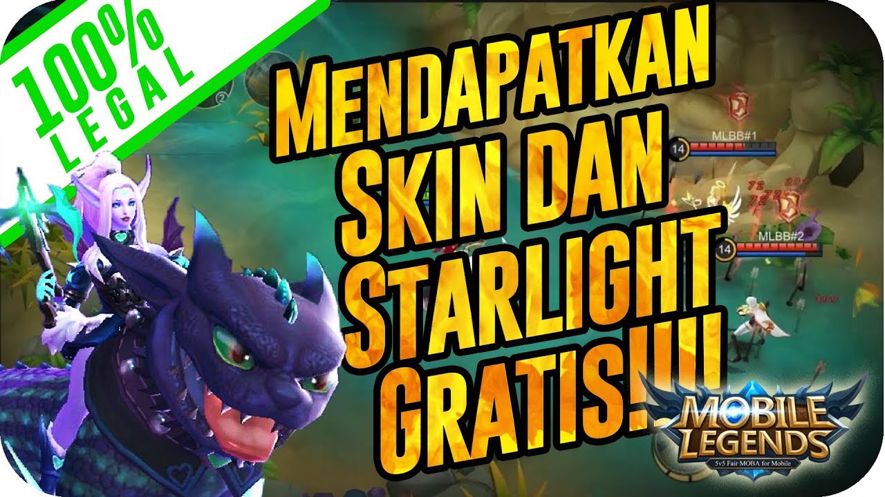 Tutorial Mendapatkan Starlight Dan Skin Gratis Cuma 7 Menit