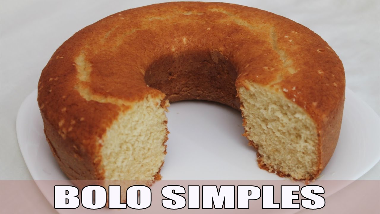 Muito prática e fácil de fazer, pegue essa receita de bolo simples