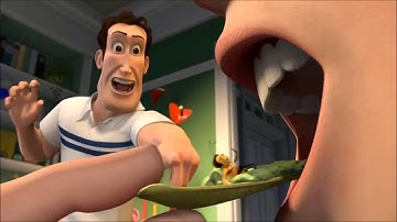 The Bee Movie trailer but when they say 