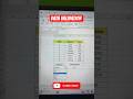 Excel Trick 😱 | Data Validation Se Mistake 0️⃣% #shorts #shortvideo #trending #viral #exceltutorial