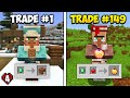 I Unlocked EVERY OP Villager Trade in Minecraft Hardcore