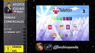 Tandas Comerciales en la Teletón 2017 - 01 y 02 Diciembre