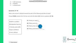 Reflective Journal Assignment #ielts #listening section 3 part 2