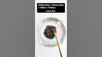 Making New Colors #colormixing #satisfying #painting #art #colors #relaxing #asmr #viral #shorts