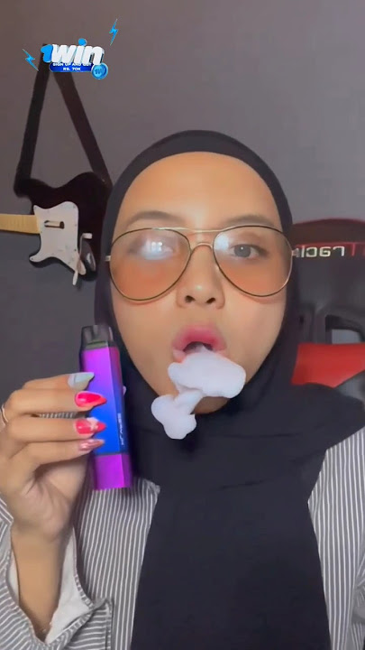 vape ringer shorts hookah bar muslim hijab girl smoking vaping #shorts