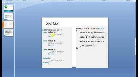 Switch Expression | C# Switch Expression