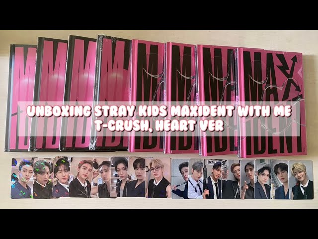 I bought Stray Kids album Maxident from 4 different stores with