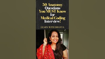 #learnwithdhanya #shortvideo #shortsfeed #shortsviral #medicalcodinginterview #cpcexampreparation