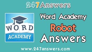 Word Academy Robot Answers All Levels screenshot 5