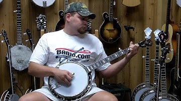 Banjo.com video: demo of a new Sullivan V-35 Maple 5 String Banjo